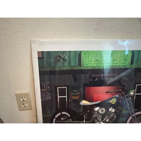 Signed Limited Edition Motorcycle Art Print By W.A. Wright 5/150 signed READ NEW - Picture 5 of 6